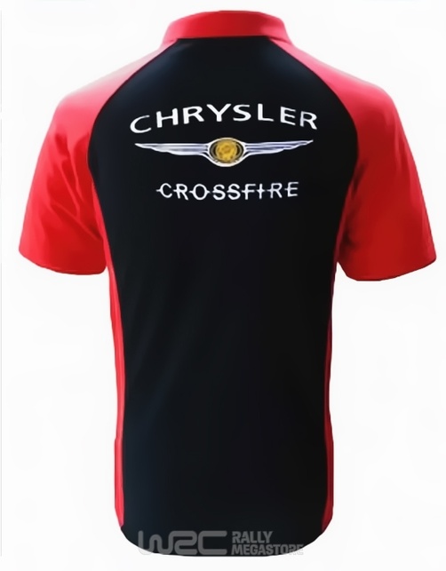 Polo CHRYSLER CROSSFIRE NOIR/ROUGE Collection CHRYSLER