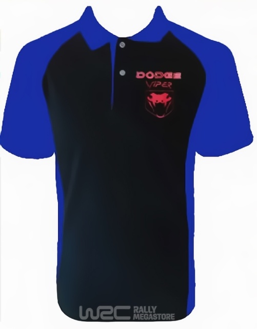 Polo DODGE VIPER NOIR/BLEU Collection DODGE à 19,99€