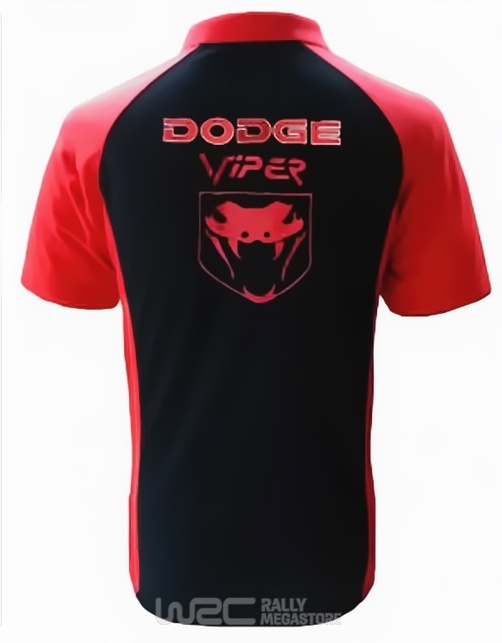 Polo DODGE VIPER NOIR/ROUGE Collection DODGE à 19,99€