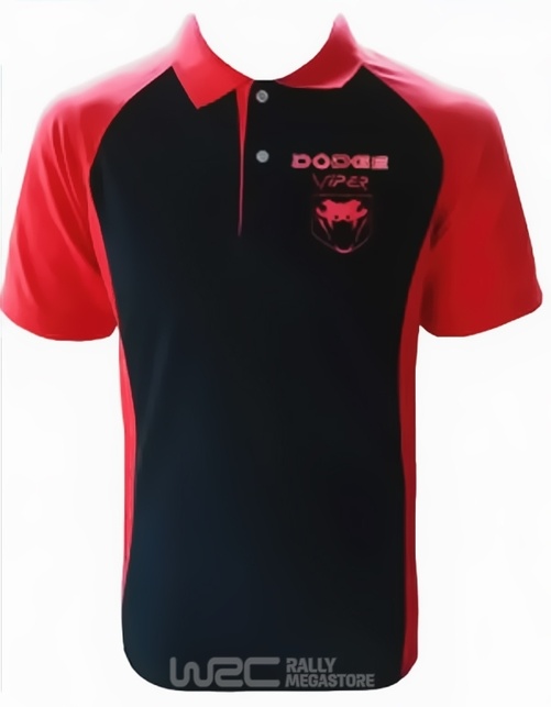 Polo DODGE VIPER NOIR/ROUGE Collection DODGE à 19,99€