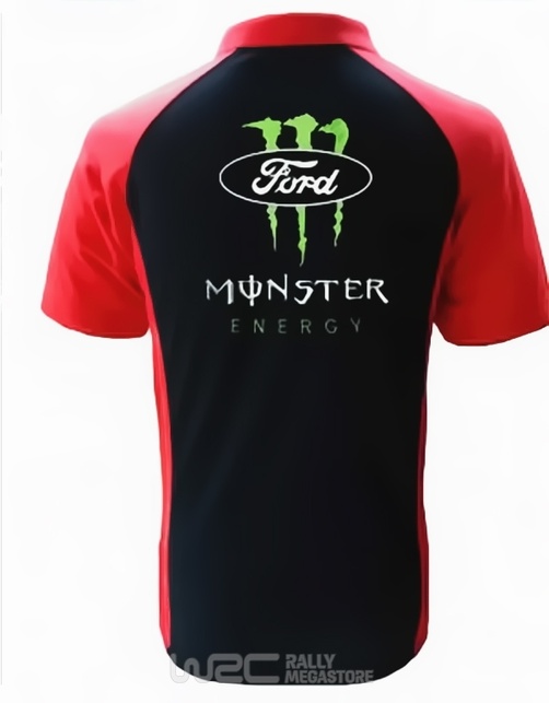 Polo FORD MONSTER RACING NOIR/ROUGE Collection FORD
