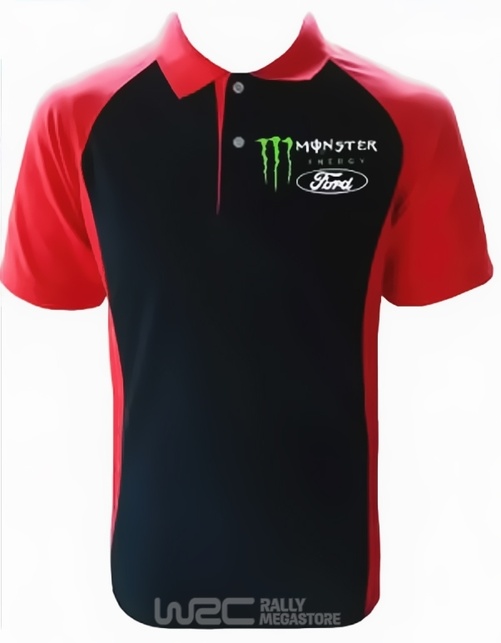 Polo FORD MONSTER RACING NOIR/ROUGE Collection FORD