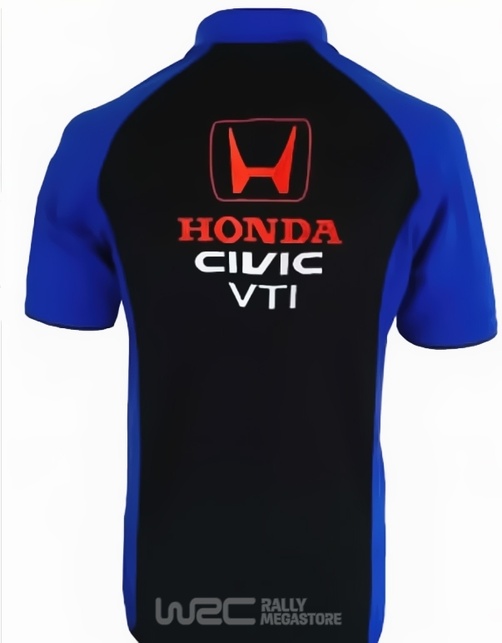 Polo HONDA CIVIC VTI NOIR/BLEU Collection HONDA