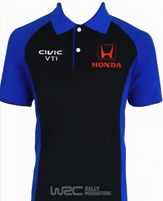 Polo HONDA CIVIC VTI NOIR/BLEU Collection HONDA