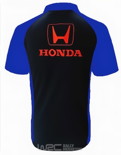 Polo HONDA NOIR/BLEU Collection HONDA à 19,99€