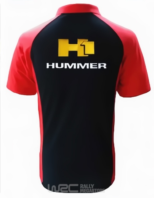 Polo HUMMER H1 NOIR/ROUGE Collection HUMMER à 19,99€