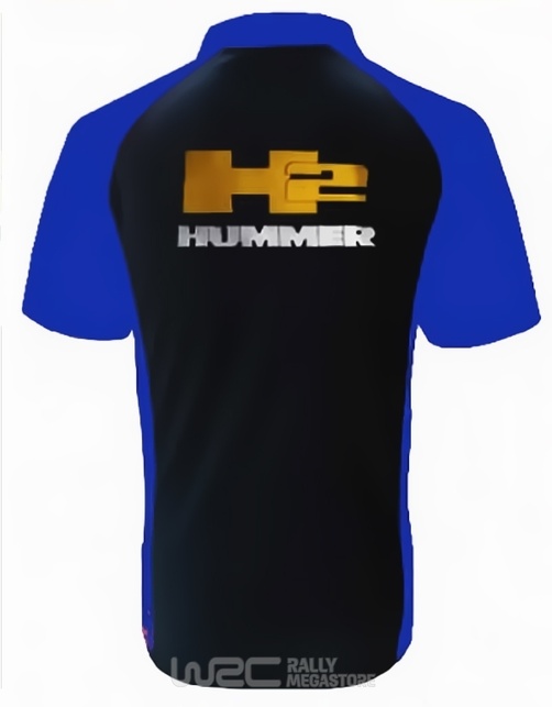 Polo HUMMER H2 NOIR/BLEU Collection HUMMER à 19,99€