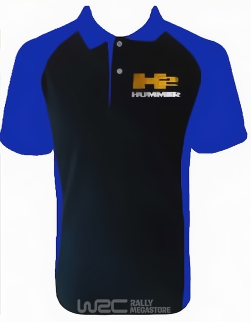 Polo HUMMER H2 NOIR/BLEU Collection HUMMER à 19,99€