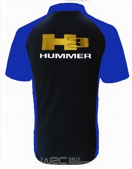 Polo HUMMER H3 NOIR/BLEU Collection HUMMER à 19,99€