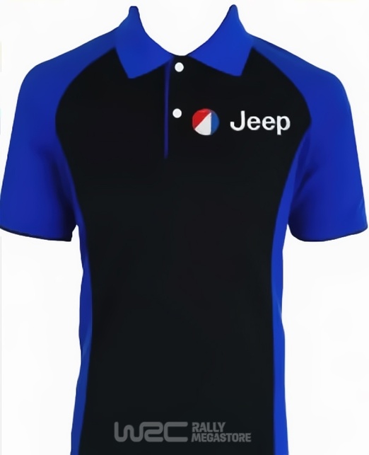 Polo JEEP WARN NOIR/BLEU Collection JEEP à 19,99€