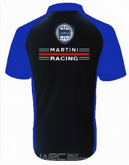 Polo LANCIA MARTINI NOIR/BLEU Collection LANCIA