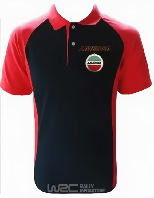 Polo LAVERDA NOIR/ROUGE Collection LAVERDA à 19,99€