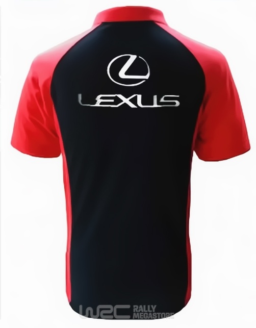 Polo LEXUS NOIR/ROUGE Collection LEXUS à 19,99€