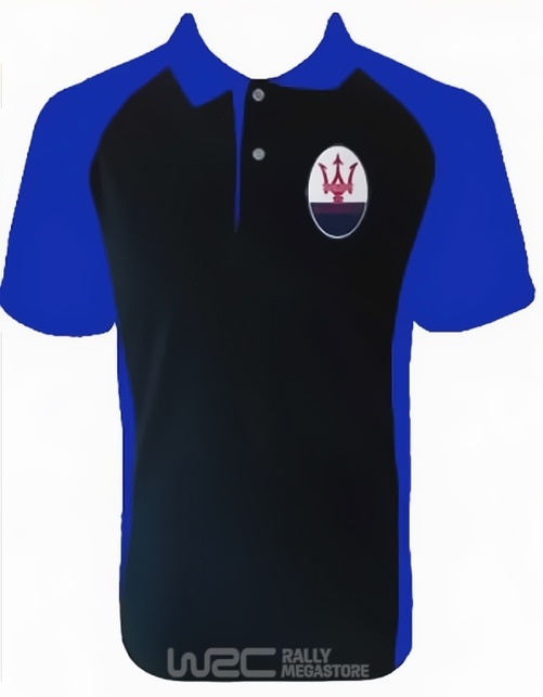 Polo MASERATI NOIR/BLEU Collection MASERATI à 19,99€
