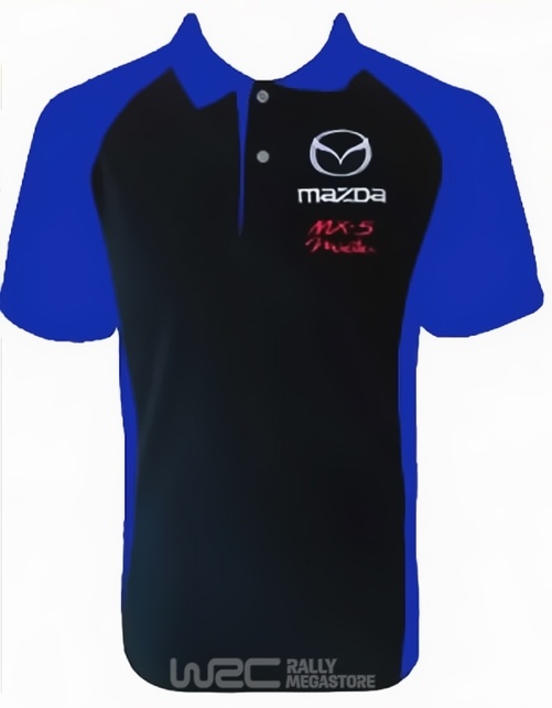 Polo MAZDA MX 5 MIATA NOIR/BLEU Collection MAZDA