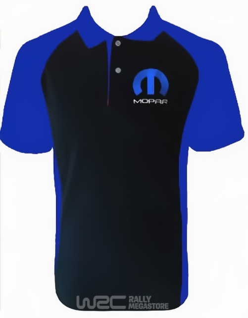 Polo MOPAR NOIR/BLEU Collection MOPAR à 19,99€