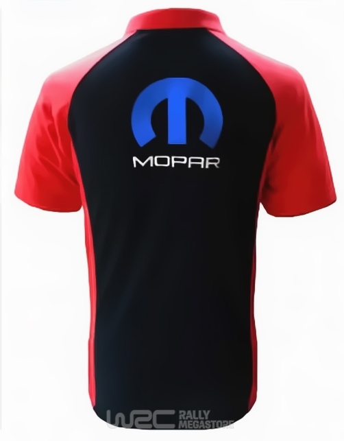 Polo MOPAR NOIR/ROUGE Collection MOPAR à 19,99€