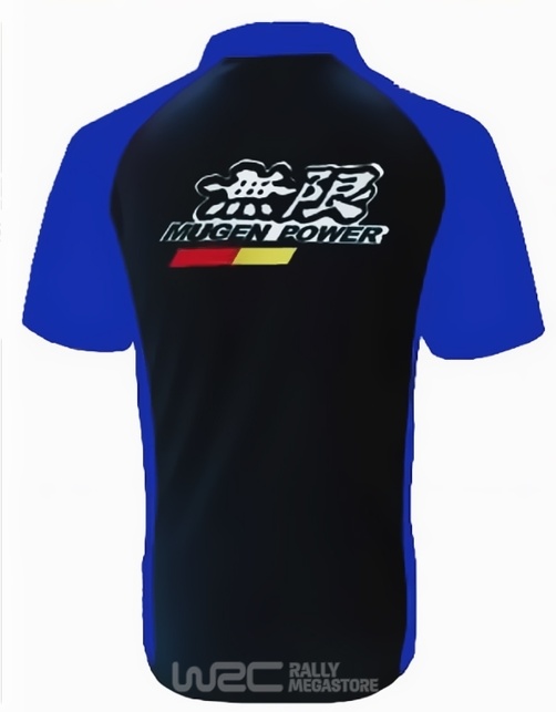 Polo MUGEN NOIR/BLEU Collection Auto à 19,99€
