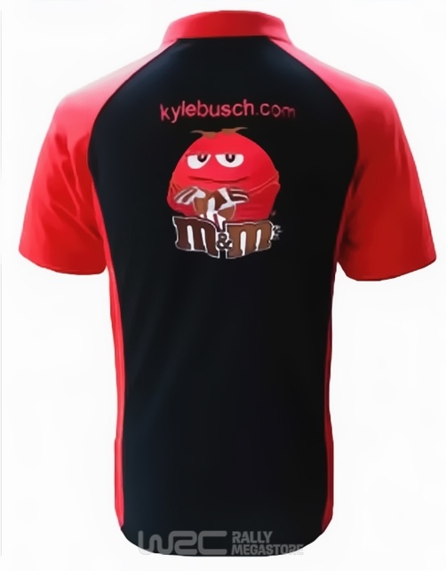 Polo NASCAR NOIR/ROUGE Collection NASCAR à 19,99€