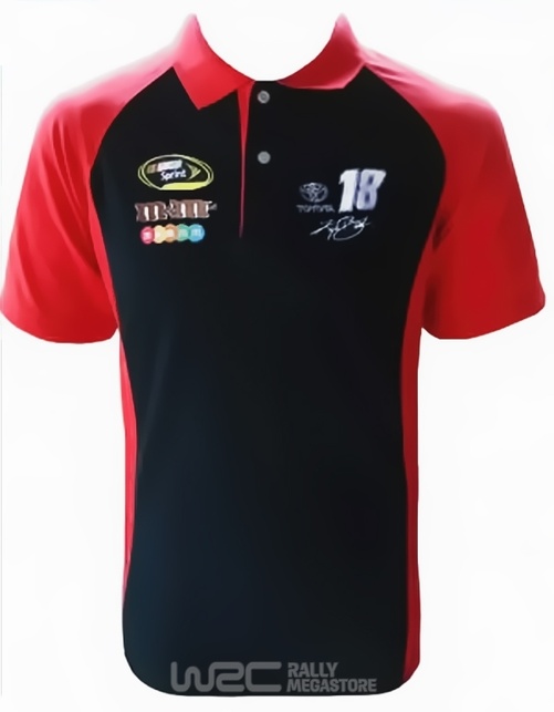 Polo NASCAR NOIR/ROUGE Collection NASCAR à 19,99€