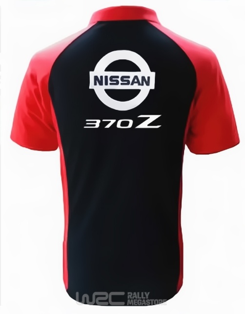 Polo NISSAN 370Z NOIR/ROUGE Collection NISSAN à 19,99€