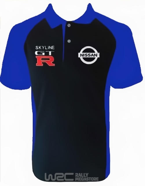 Polo NISSAN GTR NOIR/BLEU Collection NISSAN à 19,99€