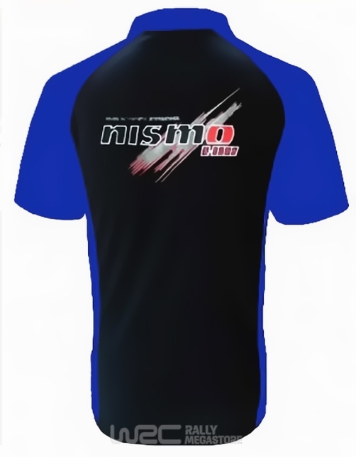 Polo NISSAN NISMO NOIR/BLEU Collection NISSAN à 19,99€