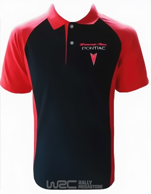 Polo PONTIAC TRANSAM NOIR/ROUGE Collection PONTIAC