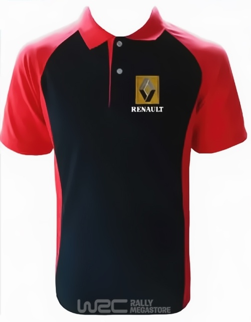 Polo RENAULT SPORT NOIR/ROUGE Collection RENAULT