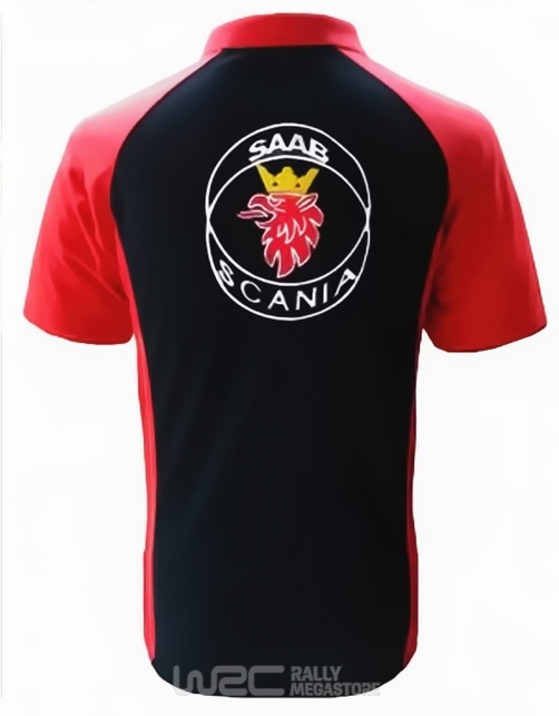 Polo SAAB NOIR/ROUGE Collection SAAB à 19,99€