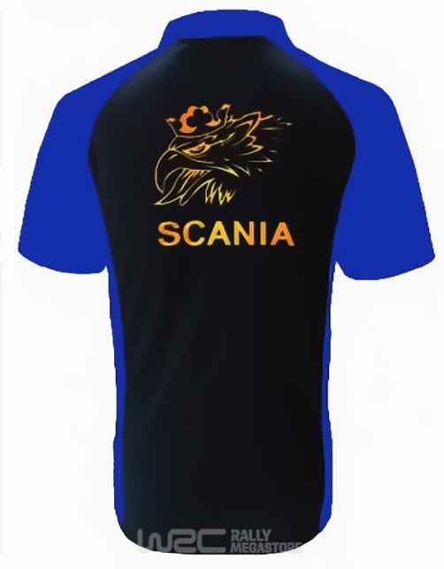 Polo SCANIA NOIR/BLEU Collection SCANIA à 19,99€