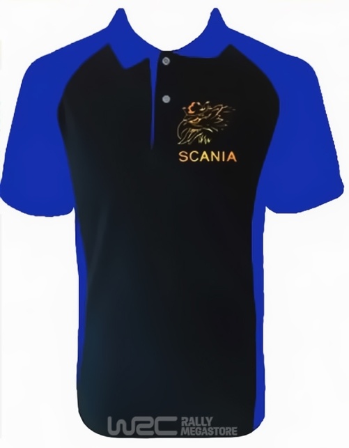 Polo SCANIA NOIR/BLEU Collection SCANIA à 19,99€