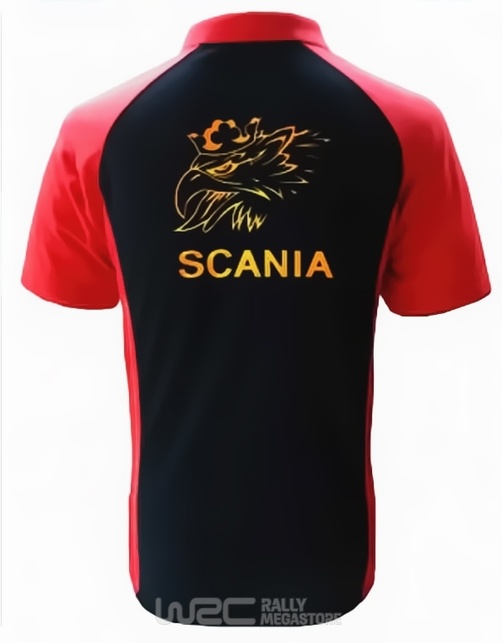 Polo SCANIA NOIR/ROUGE Collection SCANIA à 19,99€