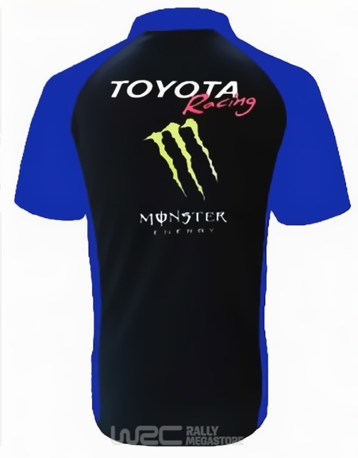 Polo TOYOTA MONSTER NOIR/BLEU Collection TOYOTA