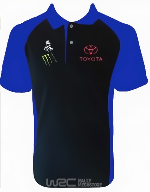 Polo TOYOTA MONSTER NOIR/BLEU Collection TOYOTA