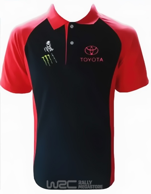 Polo TOYOTA MONSTER NOIR/ROUGE Collection TOYOTA