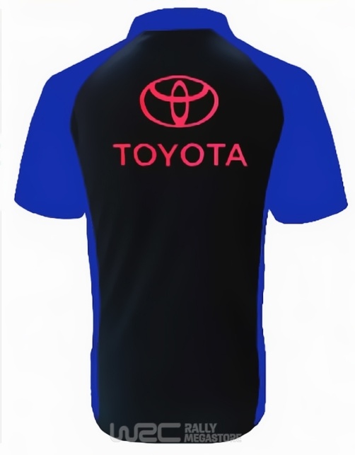 Polo TOYOTA NOIR/BLEU Collection TOYOTA à 19,99€
