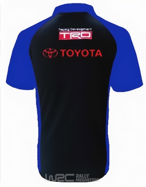 Polo TOYOTA TRD NOIR/BLEU Collection TOYOTA à 19,99€