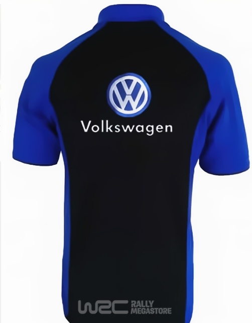 Polo VOLKSWAGEN NOIR/BLEU Collection VOLKSWAGEN