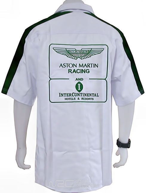 Chemise ASTON MARTIN BLANCHE Collection Auto à 49,99€