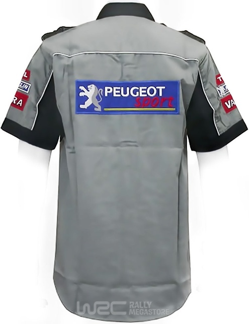 Chemise PEUGEOT GRIS Collection Auto à 49,99€
