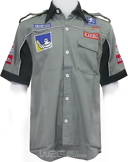 Chemise PEUGEOT GRIS Collection Auto à 49,99€