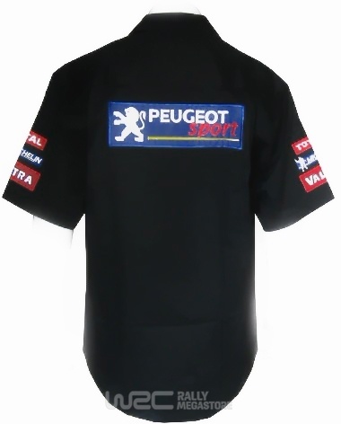 Chemise PEUGEOT NOIR Collection Auto à 49,99€